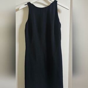 Elegant Simple Black Dress LBD Size 4P